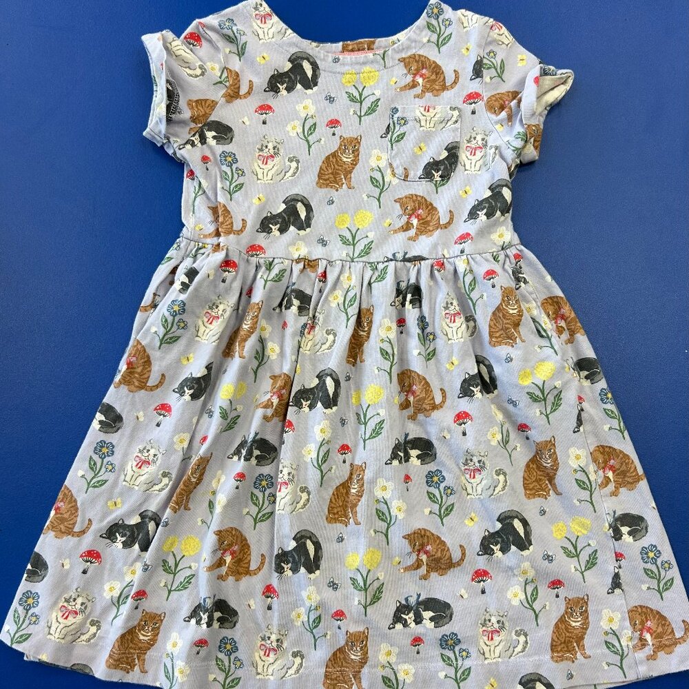 Mini Boden Girls Cat Dress Size 8/9